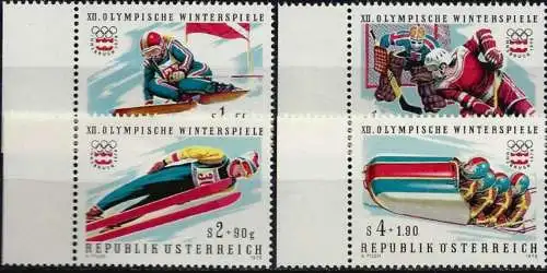 ÖSTERREICH 1975 Mi-Nr. 1479/82 ** MNH