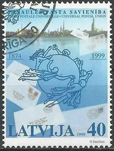 LETTLAND 1999 Mi-Nr. 513 o used - aus Abo