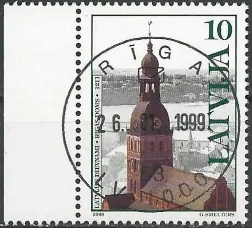 LETTLAND 1998 Mi-Nr. 488 o used - aus Abo