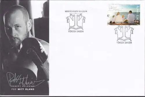 ALAND 2014 Mi-Nr. 395 FDC