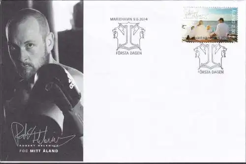 ALAND 2014 Mi-Nr. 395 FDC