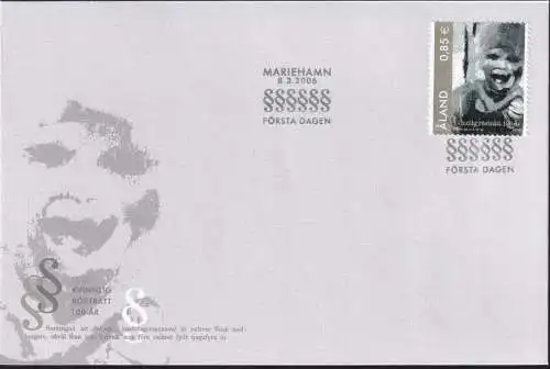 ALAND 2006 Mi-Nr. 262 FDC