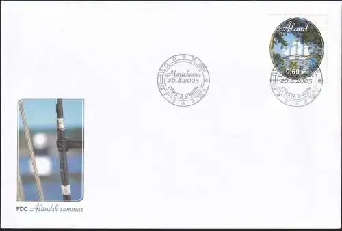 ALAND 2005 Mi-Nr. 255 FDC