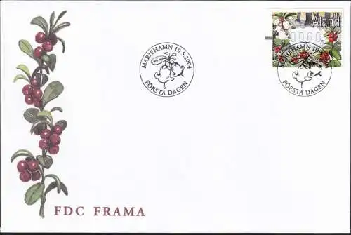 ALAND 2004 Mi-Nr. ATM 15 Automatenmarke FDC