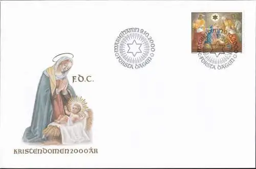 ALAND 2000 Mi-Nr. 181 FDC