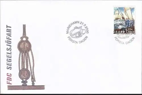 ALAND 2000 Mi-Nr. 177 FDC