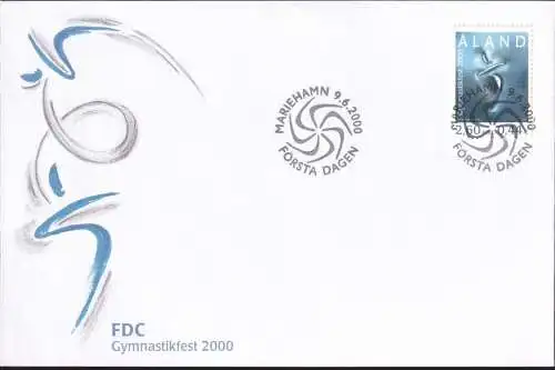 ALAND 2000 Mi-Nr. 176 FDC