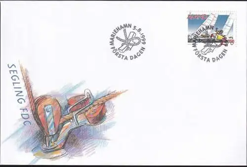 ALAND 1999 Mi-Nr. 158 FDC