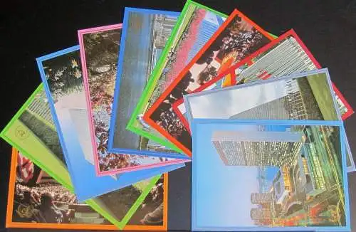 UNO NEW YORK 1989 Mi-Nr. P 9/18 Ganzsache Postkarte gestempelt EST