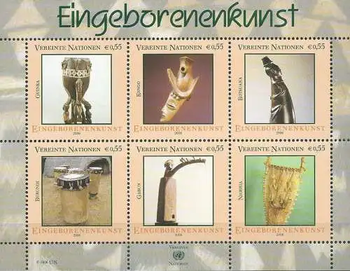 UNO WIEN 2006 Mi-Nr. Block 20 ** MNH