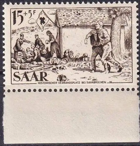 SAAR 1956 MI-Nr. 370 ** MNH