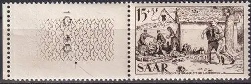 SAAR 1956 MI-Nr. 370 ** MNH