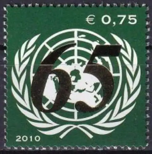 UNO WIEN 2010 Mi-Nr. 677 ** MNH