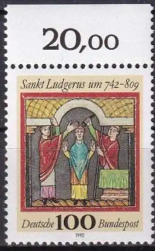 DEUTSCHLAND 1992 Mi-Nr. 1610 ** MNH