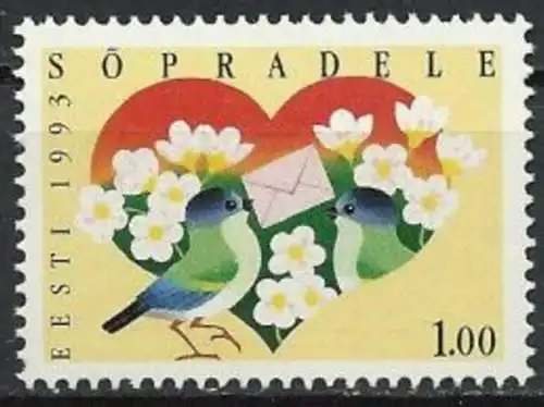 ESTLAND 1993 Mi-Nr. 199 ** MNH