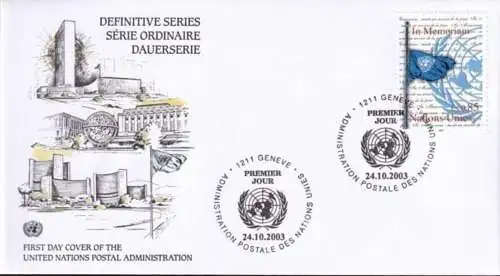 UNO GENF 2003 Mi-Nr. 481 FDC