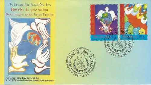 UNO GENF 2004 Mi-Nr. 503/04 FDC