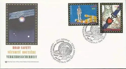 UNO GENF 2004 Mi-Nr. 492/93 FDC