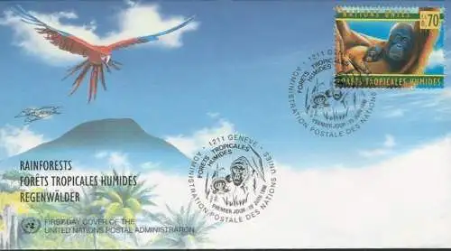 UNO GENF 1998 Mi-Nr. 346 FDC