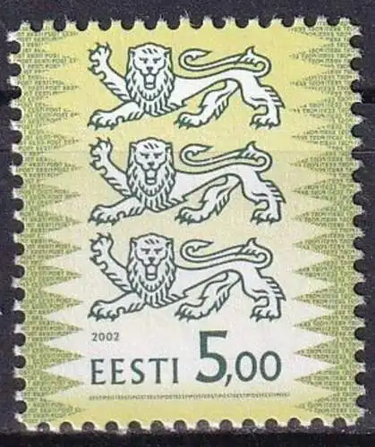 ESTLAND 2002 Mi-Nr. 413 II ** MNH