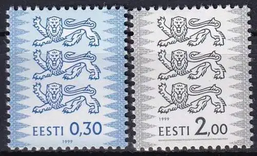 ESTLAND 1999 Mi-Nr. 357/58 IA ** MNH