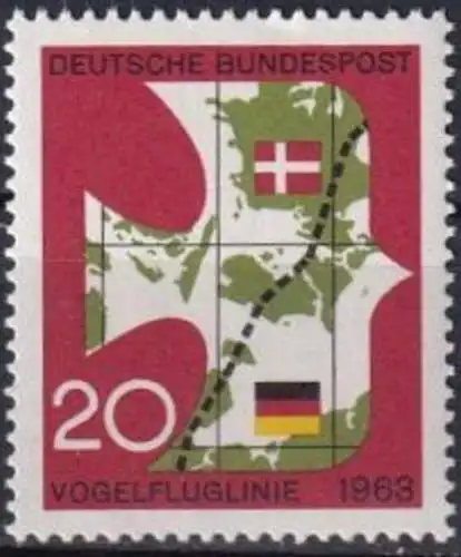DEUTSCHLAND 1963 Mi-Nr. 399 ** MNH
