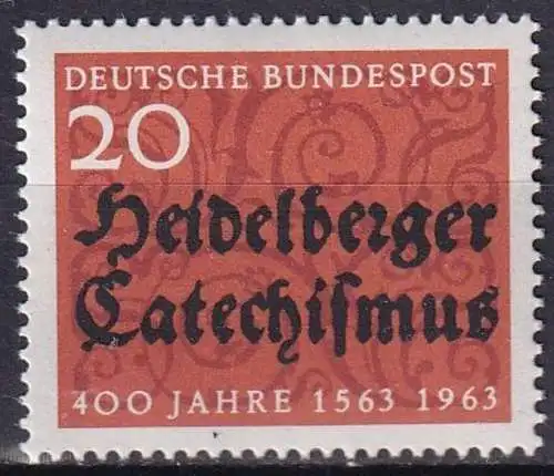 DEUTSCHLAND 1963 Mi-Nr. 396 ** MNH