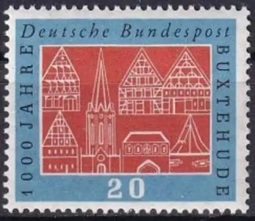 DEUTSCHLAND 1959 Mi-Nr. 312 ** MNH