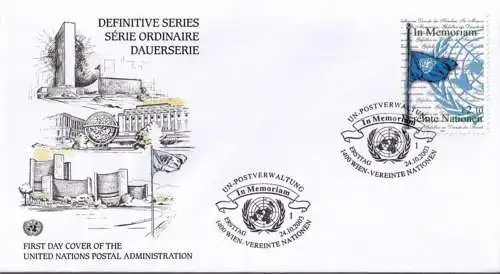 UNO WIEN 2003 Mi-Nr. 405 FDC