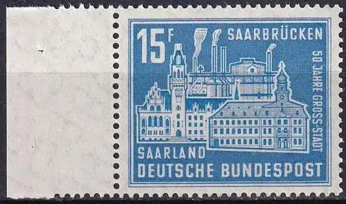 SAARLAND 1959 Mi-Nr. 446 ** MNH