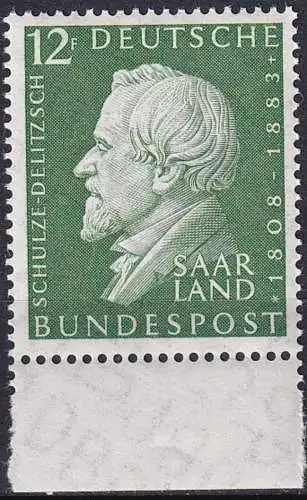 SAARLAND 1958 Mi-Nr. 438 ** MNH