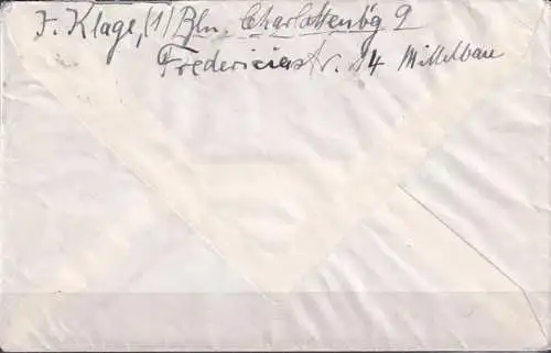 BERLIN 1950 Mi-Nr. 71 Brief