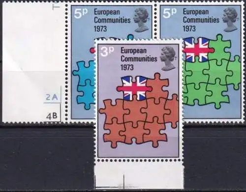 GROSSBRITANNIEN 1973 Mi-Nr. 612/14 ** MNH