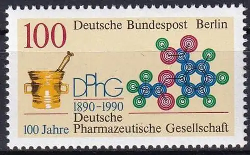 BERLIN 1990 Mi-Nr. 875 ** MNH