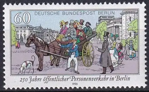 BERLIN 1990 Mi-Nr. 861 ** MNH