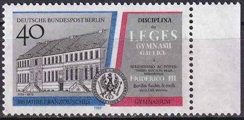 BERLIN 1989 Mi-Nr. 856 ** MNH