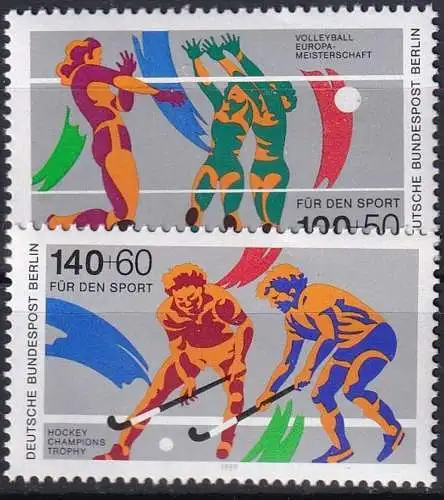 BERLIN 1989 Mi-Nr. 836/37 ** MNH