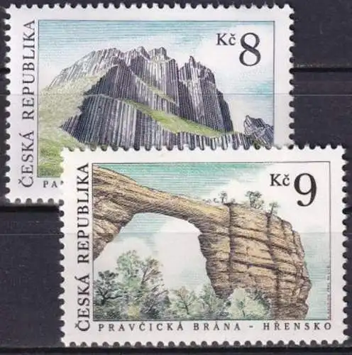 TSCHECHISCHE REPUBLIK 1995 Mi-Nr. 78/79 ** MNH