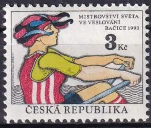 TSCHECHISCHE REPUBLIK 1993 Mi-Nr. 20 ** MNH