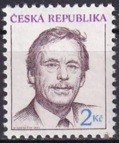 TSCHECHISCHE REPUBLIK 1993 Mi-Nr. 3 ** MNH