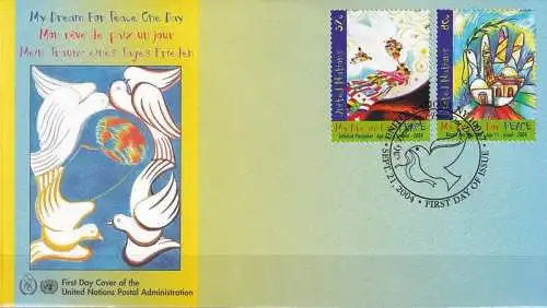 UNO NEW YORK 2004 Mi-Nr. 966/67 FDC