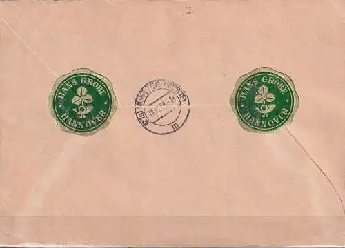 BERLIN 1953 Mi-Nr. 104-05 auf Einschreibe-Brief