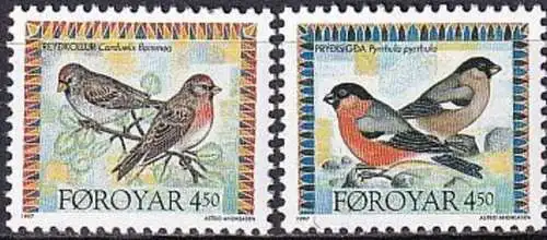 FÄRÖER 1997 Mi-Nr. 315/16 ** MNH