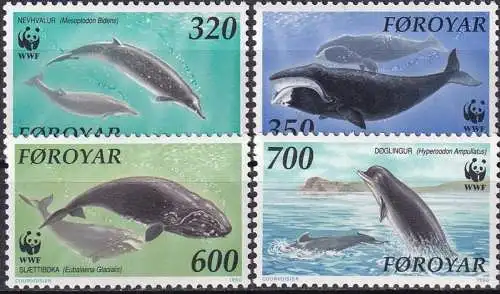 FÄRÖER 1990 Mi-Nr. 203/06 ** MNH