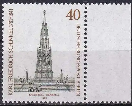 BERLIN 1981 Mi-Nr. 640 ** MNH