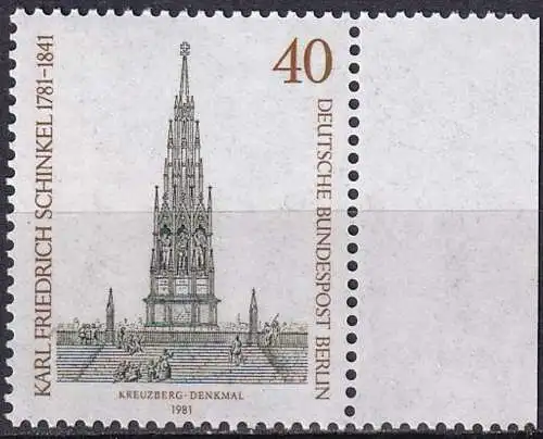 BERLIN 1981 Mi-Nr. 640 ** MNH