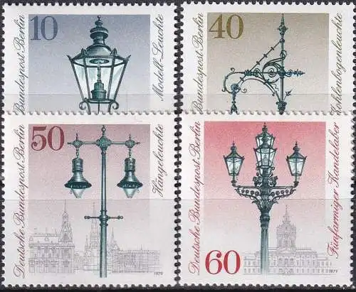 BERLIN 1979 Mi-Nr. 603/06 ** MNH