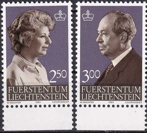 LIECHTENSTEIN 1983 Mi-Nr. 828/29 ** MNH