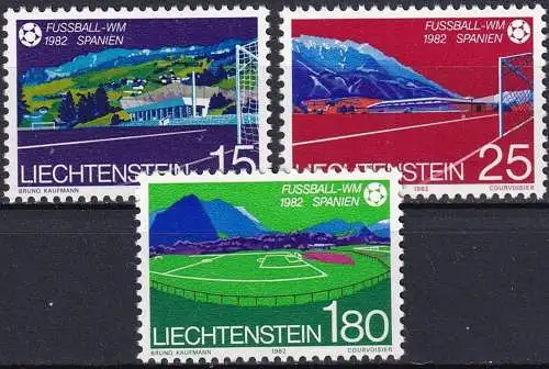 LIECHTENSTEIN 1982 Mi-Nr. 799/01 ** MNH