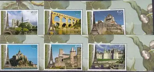 UNO WIEN 2006 Mi-Nr. 469/74 ** MNH